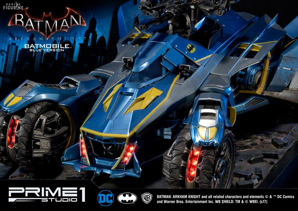 Batmobile Skin vers. figure DC Comics, Batman Arkham Knight Prime 1