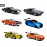 Fast & Furious - Pack 6 vehicles, metal C