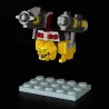 The Brave Fighter of Legend Da-Garn - Figurine Ga-Orn Animal Mode, Brickroid