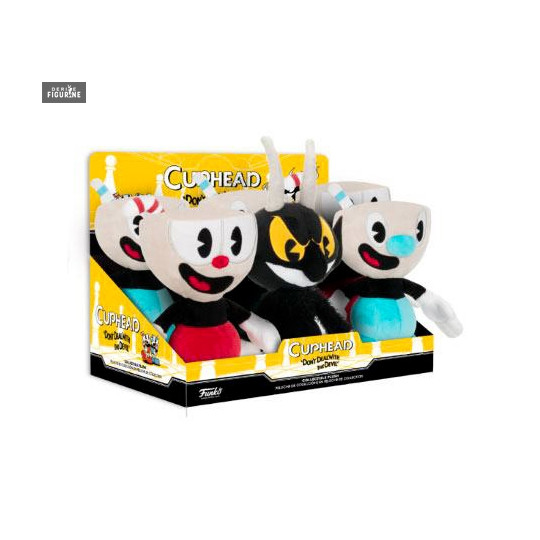 Plush of your choice of CupHead, Mugman or The Devil - CupHead - Funko