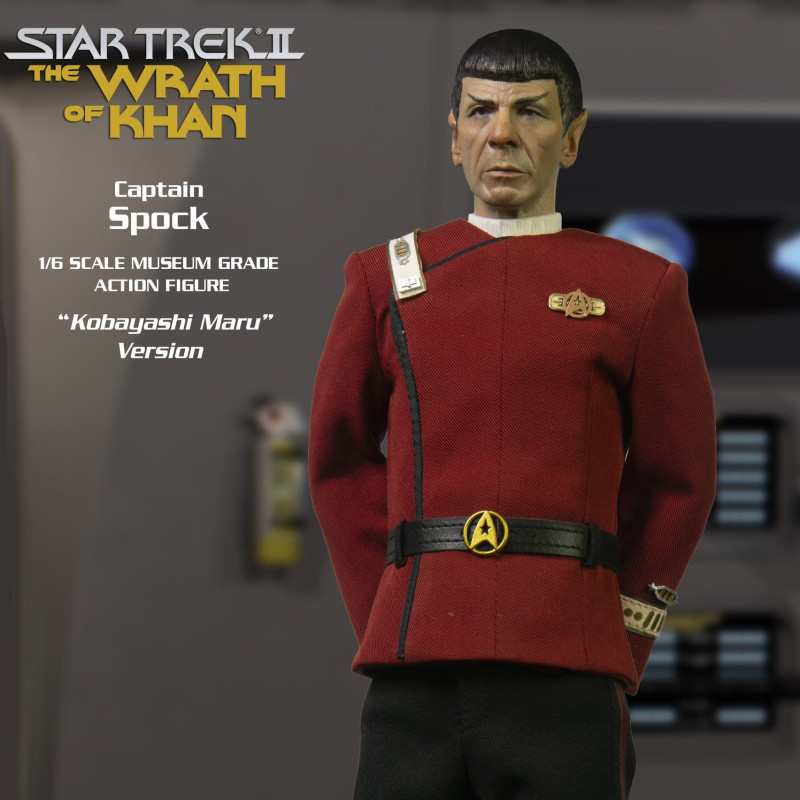 PRÉCOMMANDE - Star Trek 2 : La Colère de Khan - Figurine Captain Spock, Kobayashi Maru