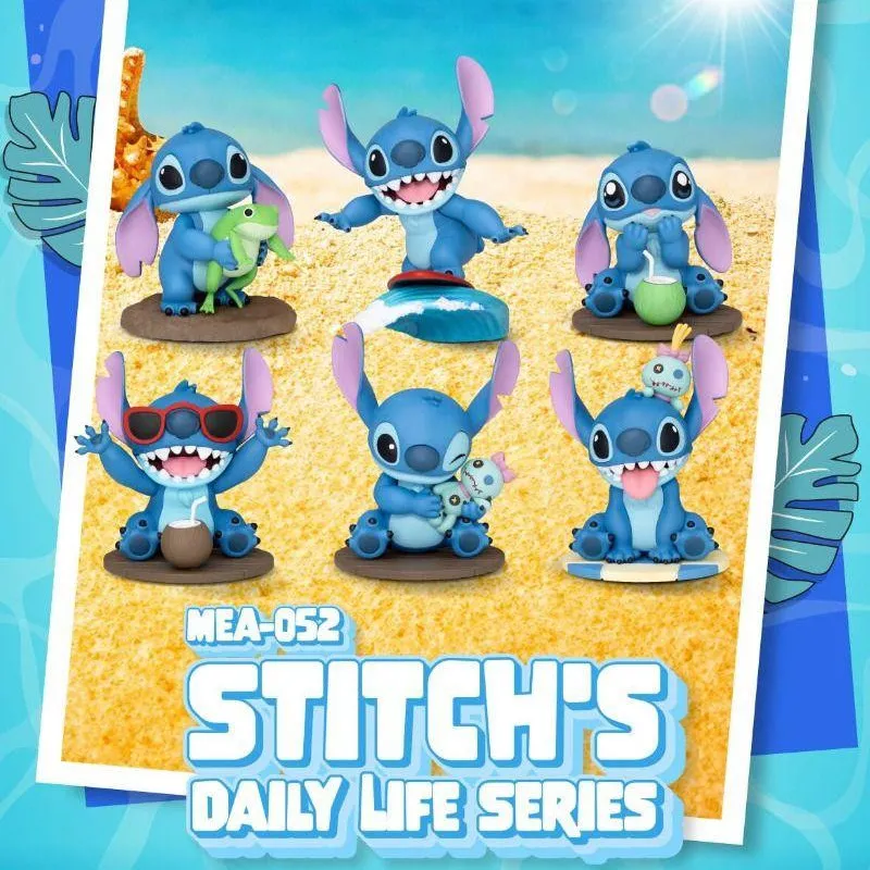 PREORDER - Disney, Lilo & Stitch - Pack 6 figures Stitch's Daily Life Series, Mini Egg Attack
