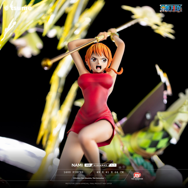 One Piece - Figurine Nami, HQS Dioramax