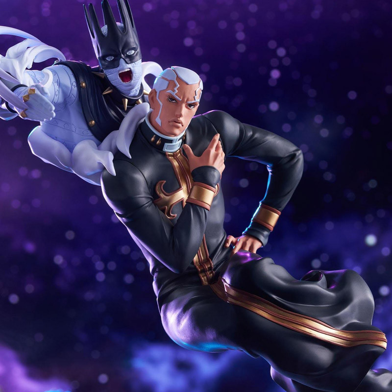 PRÉCOMMANDE - JoJo's Bizarre Adventure Stone Ocean - Figurine Father Pucchi, Xross Link MAX