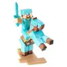 PRÉCOMMANDE - Minecraft - Figurine Diamond Armor Steve, Figurine Diorama