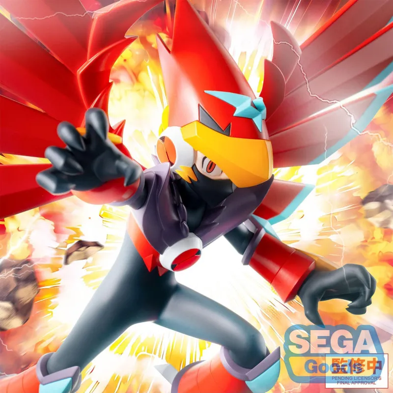 PRÉCOMMANDE - Mega Man Battle Network - Figurine Mega Man Falzar Beast, Luminasta