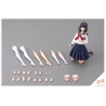 PRÉCOMMANDE - Sousai Shojo Teien - Figurine Kiru Pla Kuon Yakushiji Touou High School Uniform, Plastic Model Kit