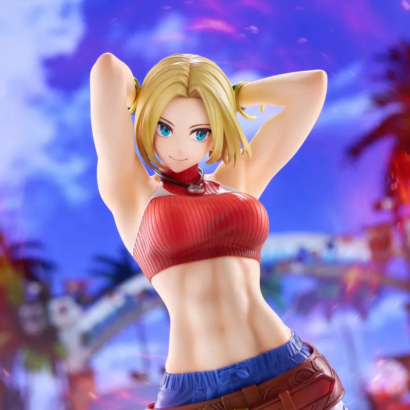 PRÉCOMMANDE - The King of Fighters XV - Figurine Blue Mary AmiAmi Limited Edition, Fighting Girls Collection