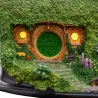 PRÉCOMMANDE - Le Seigneur des Anneaux - Figurine Environnement Hobbit Hole - Bag End - Illuminated Edition