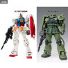Mobile Suit Gundam : The Origin - RX-78-02 Gundam 40th Anniversary or MS-06C Zaku II Type C figure, GFFMC