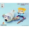 PRÉCOMMANDE - Pop Team Epic - Pack 2 figurines Popuko & Pipimi : Skeleton Competition, Chibi Creature