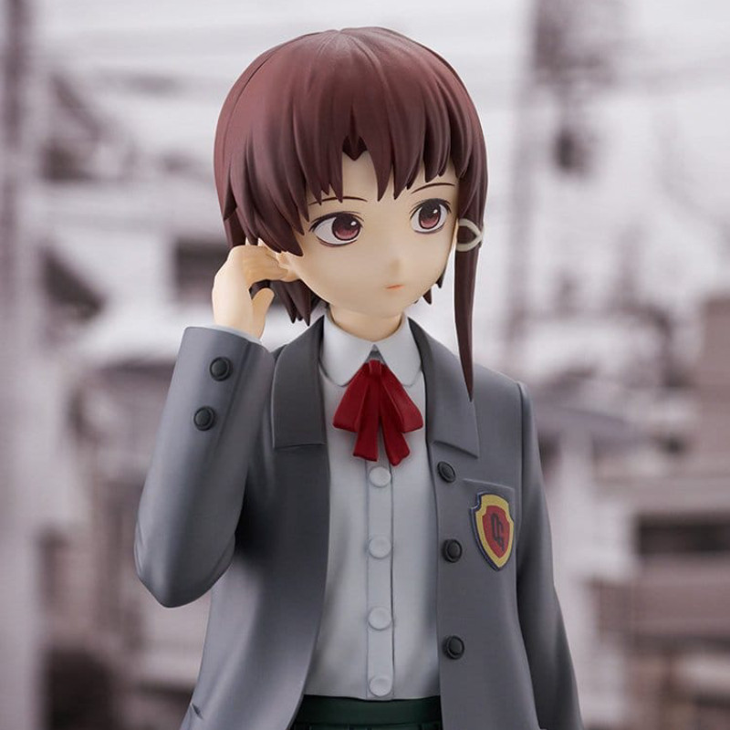 PREORDER - Serial Experiments Lain - Lain Iwakura figure, Pop Up Parade L Size