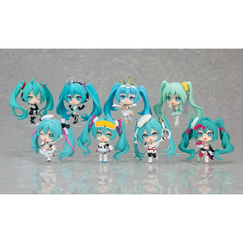 PRÉCOMMANDE - Character Vocal Series 01 - Pack 8 figurines Hatsune Miku, GT Project Racing Miku All Stars Vol.2