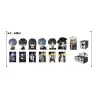 PRÉCOMMANDE - Special Civil Servant - Pack 6 figurines aléatoires Night Patrol Blind Box