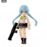 Heavily Armed High School Girls - Pack 3 figures Team 1, Desktop Army