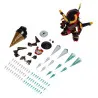 PRÉCOMMANDE - Tengen Toppa Gurren Lagann - Maquette Gurren Lagann, Chibi-style Super Articulated