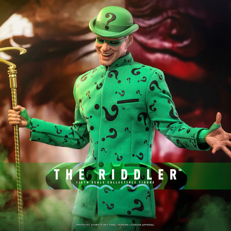 PRÉCOMMANDE - DC Comics, Batman Forever - Figurine Riddler, Movie Masterpiece