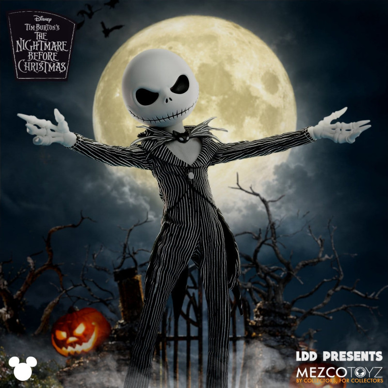 PREORDER - Disney L'Étrange Noël de monsieur Jack - Doll Jack Skellington, LDD Presents