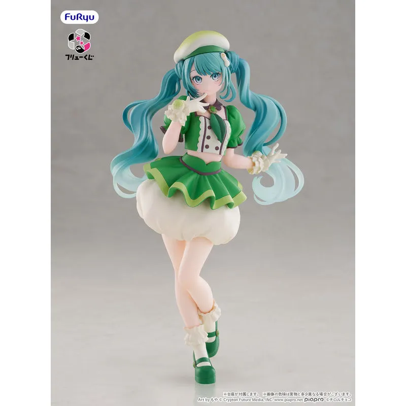 PRÉCOMMANDE - Hatsune Miku x Tirol Choco Collaboration - Figurine Hatsune Miku, Matcha Mochi