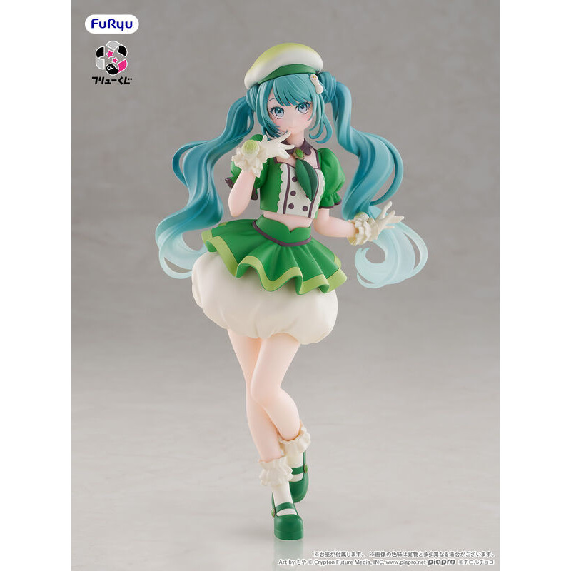 PREORDER - Hatsune Miku x Tirol Choco Collaboration - Hatsune Miku figure, Matcha Mochi