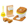 PREORDER - Rilakkuma - Pack 6 figures Washroom