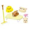 PRÉCOMMANDE - Rilakkuma - Pack 6 figurines Washroom