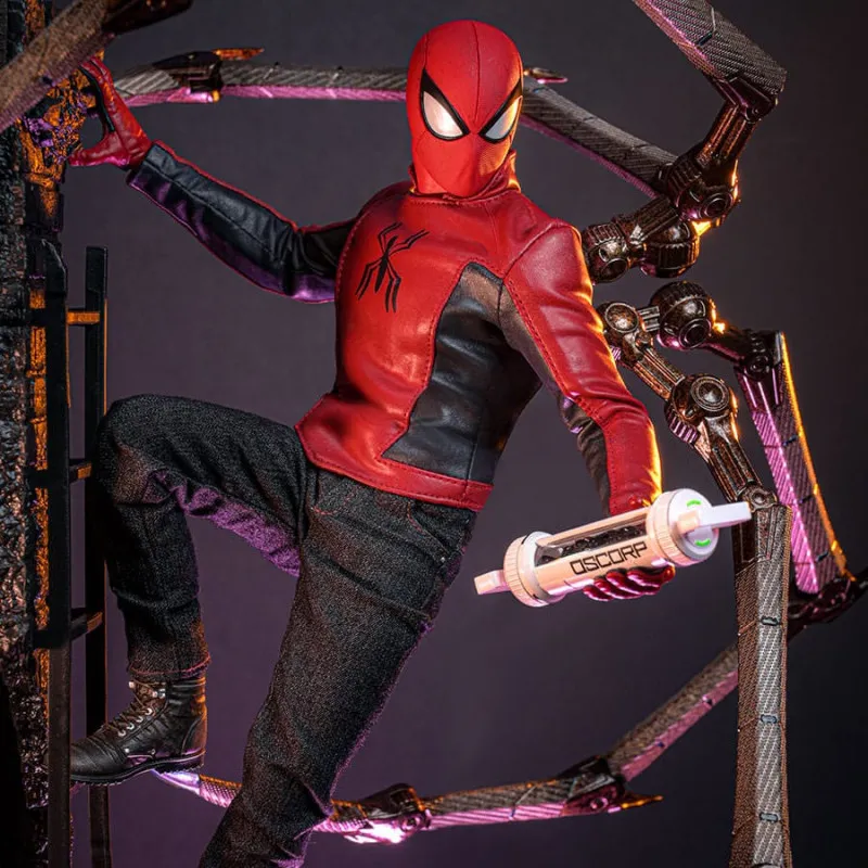 Marvel Spider-Man 2 - Figurine Peter Parker (Last Stand Suit), Hot Toys Exclusive