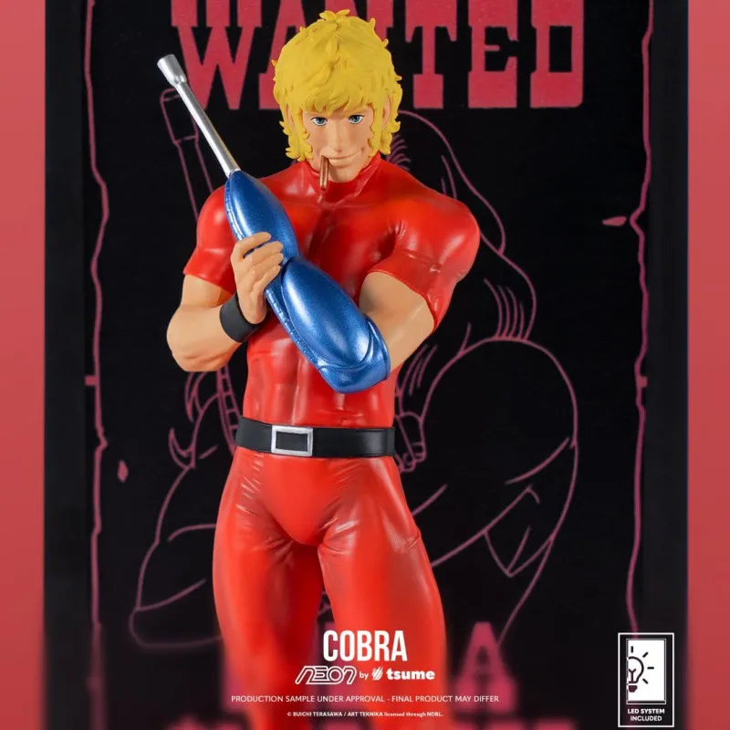 PREORDER - Cobra The Space Pirate - Cobra figure, Neon