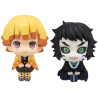 PREORDER - Demon Slayer: Kimetsu no Yaiba - Pack 2 figures Zenitsu Agatsuma (Grumpy) & Kaigaku, Look Up (With Gift)