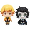 PRÉCOMMANDE - Demon Slayer: Kimetsu no Yaiba - Pack 2 figurines Zenitsu Agatsuma (Grumpy) & Kaigaku, Look Up (With Gift)