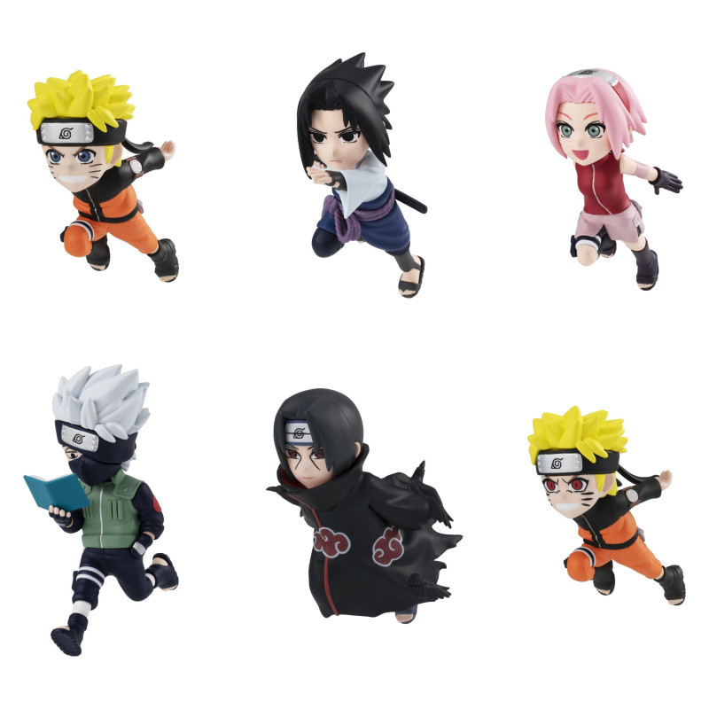PREORDER - Naruto Shippuden - Pack 6 random figures Tobimasu