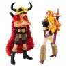 PRÉCOMMANDE - One Piece - Pack 2 figurines Monkey D. Luffy & Nami (Elbaph), Wallstar (with gift)