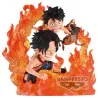 PREORDER - One Piece - Portgas D. Ace & Monkey D. Luffy figure (Marineford), WCF Log Stories