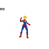 Marvel - Pack véhicule + figurine Captain Marvel, Captain America ou Miles Morales