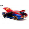 Marvel - Pack véhicule + figurine Captain Marvel, Captain America ou Miles Morales