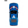 Marvel - Pack véhicule + figurine Captain Marvel, Captain America ou Miles Morales