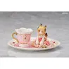 PRÉCOMMANDE - Decorated Life Collection - Figurine Orange Cat, Tea Time Cats