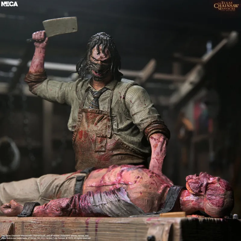 PRÉCOMMANDE - Massacre à la tronçonneuse : Le Commencement - Figurine Leatherface Slaughterhouse Boxed Set