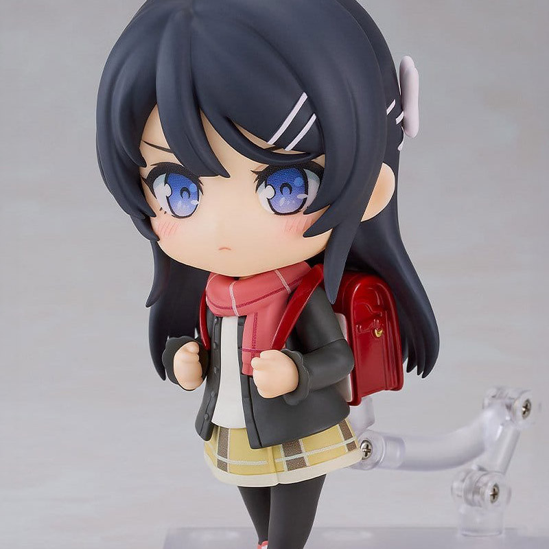 PREORDER - Rascal Does Not Dream of Bunny Girl Senpai - Mai Sakurajima Knapsack Kid figure, Nendoroid
