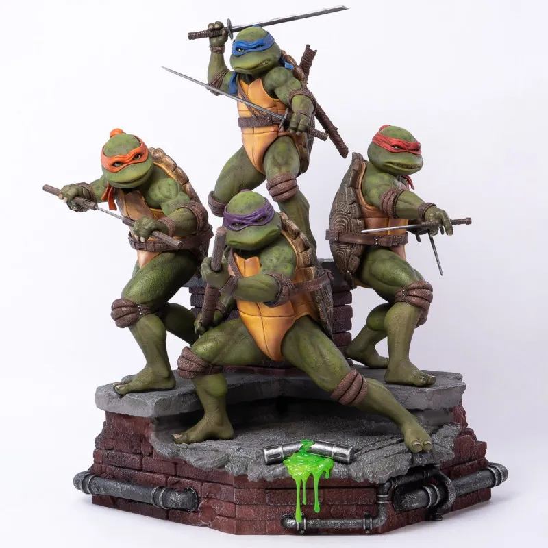 PRÉCOMMANDE - Les Tortues Ninja - Figurine Movie Diorama