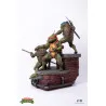 PRÉCOMMANDE - Les Tortues Ninja - Figurine Movie Diorama