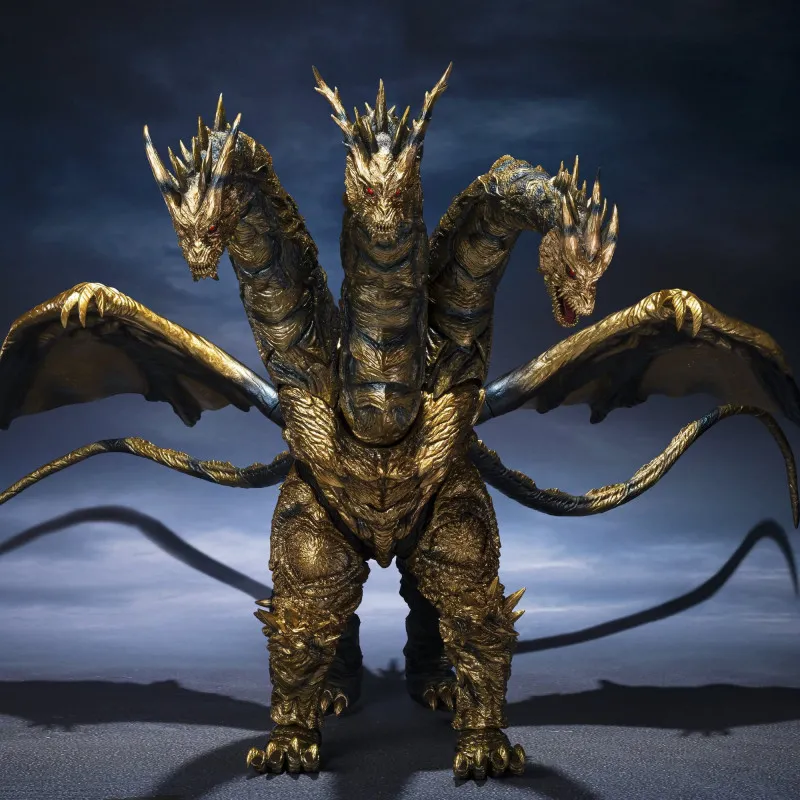 PRÉCOMMANDE - Godzilla - Figurine Kaizer Ghidorah, S.H.MonsterArts