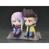 PRÉCOMMANDE - Cyberpunk: Edgerunners - Pack 2 figurines David Martinez & Lucy (To The Moon), Qset