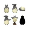 PRÉCOMMANDE - Mon voisin Totoro - Pack 6 figurines aléatoires Totoro, Series 1
