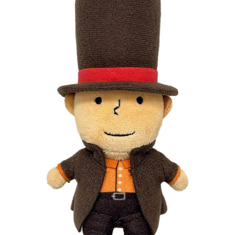 PRÉCOMMANDE - Professeur Layton et le Nouveau Monde à vapeur - Porte-clés peluche Hershel Layton