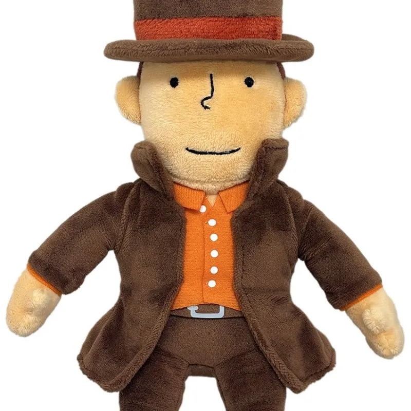 PRÉCOMMANDE - Professeur Layton et le Nouveau Monde à vapeur - Peluche Hershel Layton