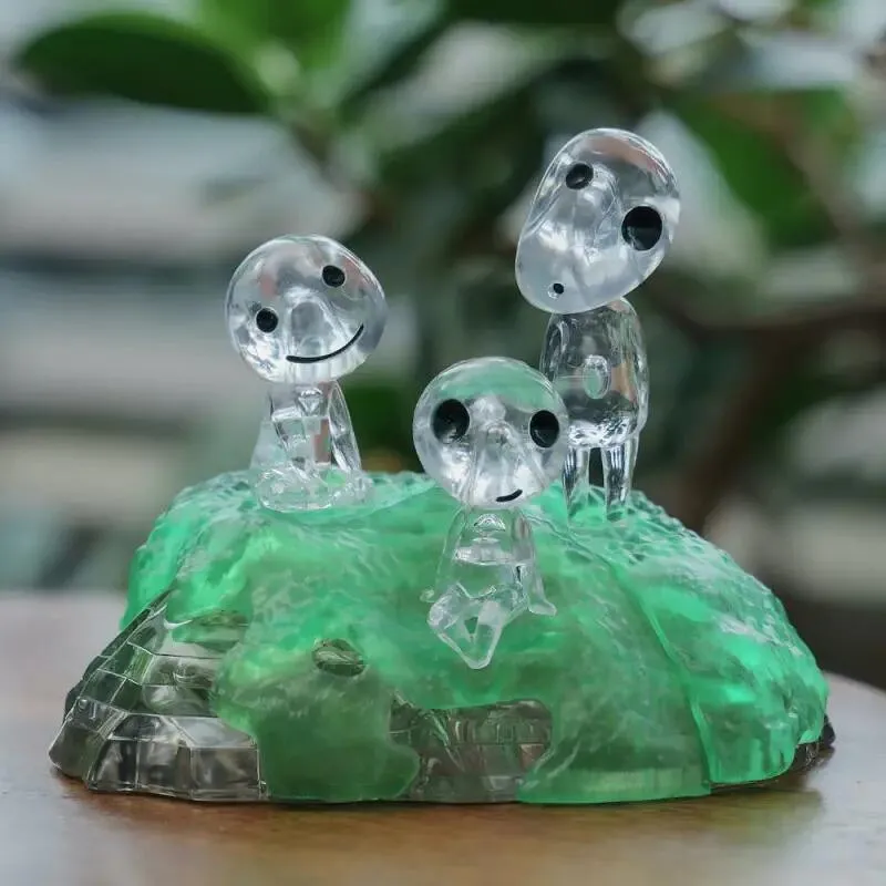PRÉCOMMANDE - Princesse Mononoké - Figurine Kodama, Cristal Kumukumu