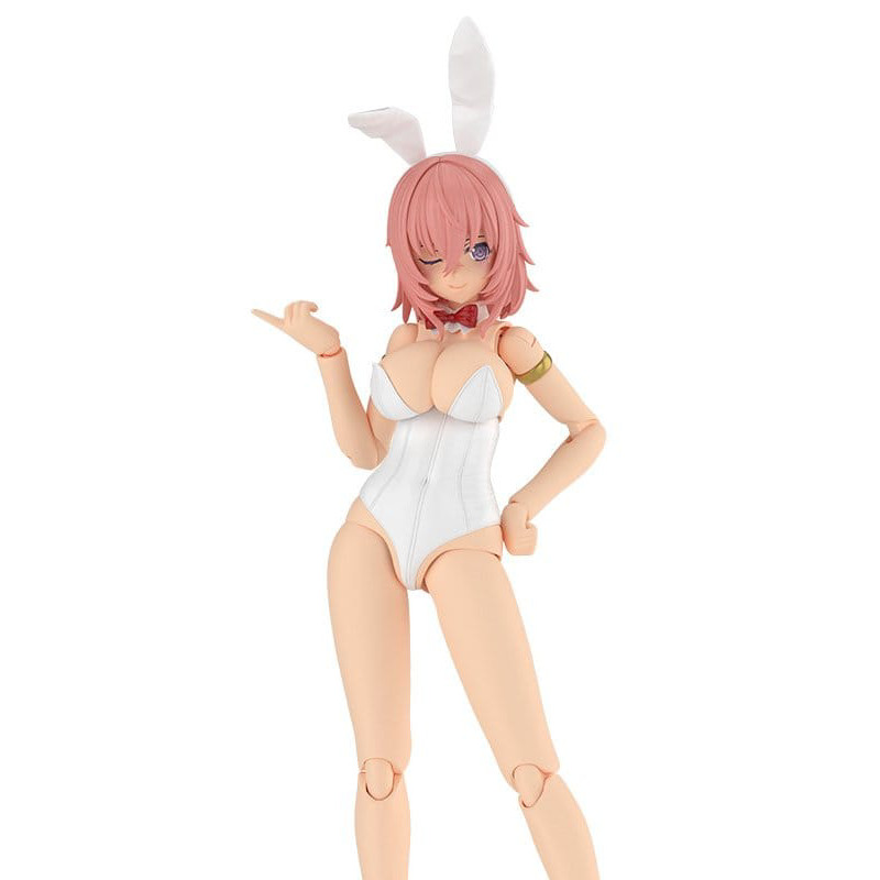PREORDER - Frame Arms Girl - Durga I figure Bunny Style White, Plastic Model Kit