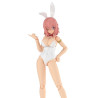 PRÉCOMMANDE - Frame Arms Girl - Figurine Durga I Bunny Style White, Plastic Model Kit