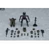 OBSOLETE - Figure Outcast Brigade or USMC, EXOFRAME, Plastic Model Kit Moderoid